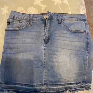 Jean skirt